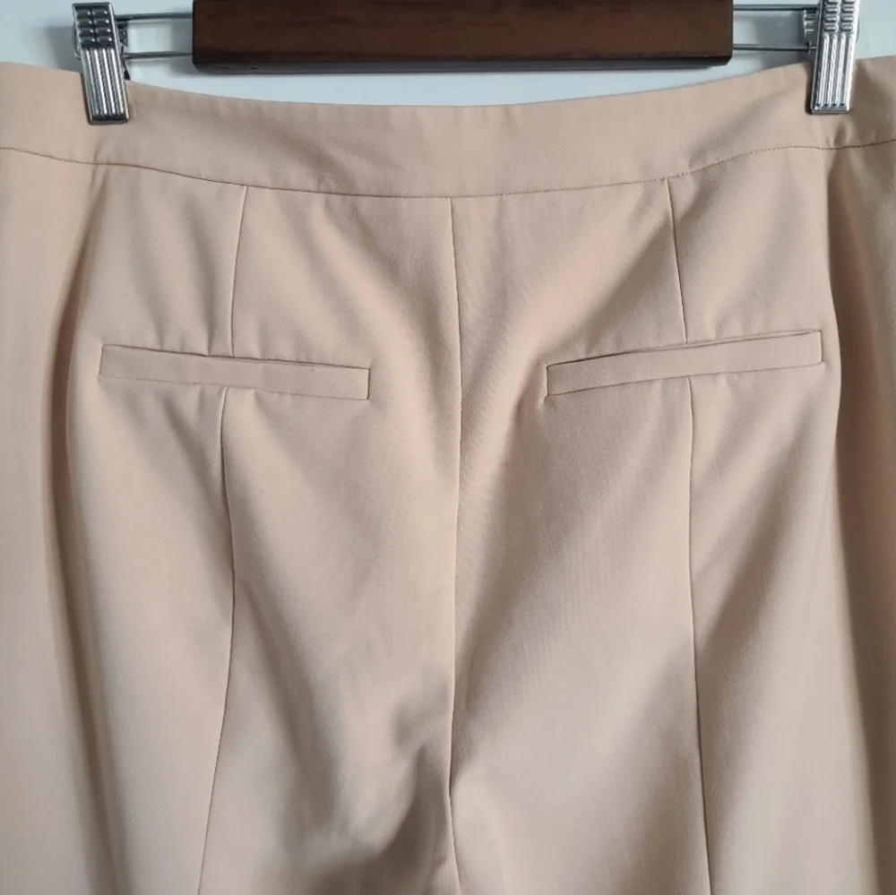 Tibi Anson Skinny Crop Pants, Size 10, Blush, EUC